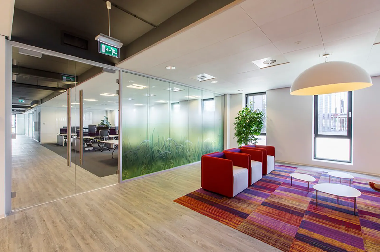 Sistema de doble acristalamiento styleVISION para oficinas corporativas en México