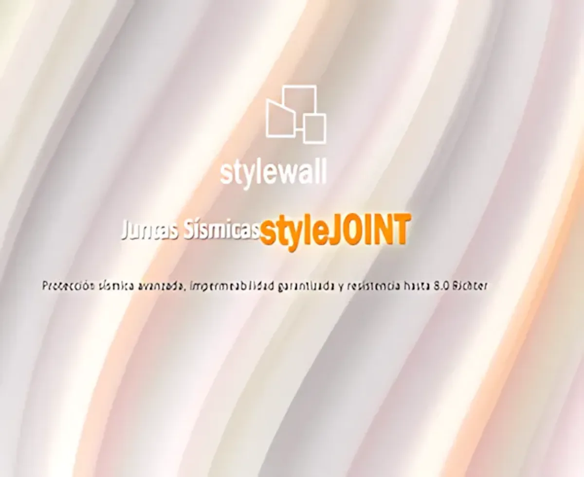 Portada del Catálogo Juntas Sísmicas Stylejoint 2026