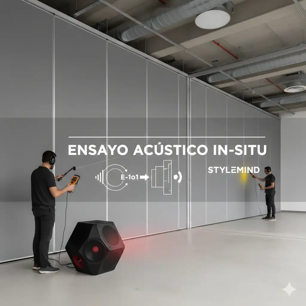 Ingeniería y certificación de muros móviles.