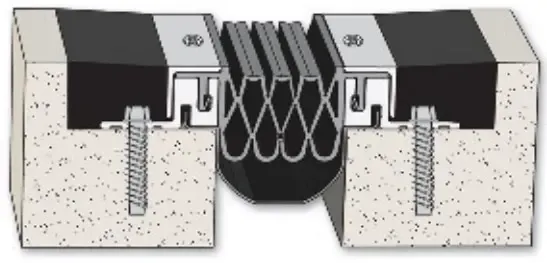 styleJOINTS Junta constructiva de piso-piso junta ASB.