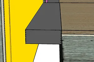 Detalle de integración 3D