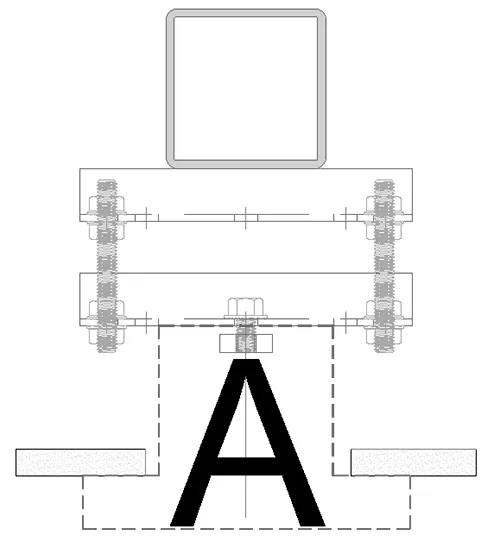 styleMOVE diagrama explicativo muro móvil fijación soldada.