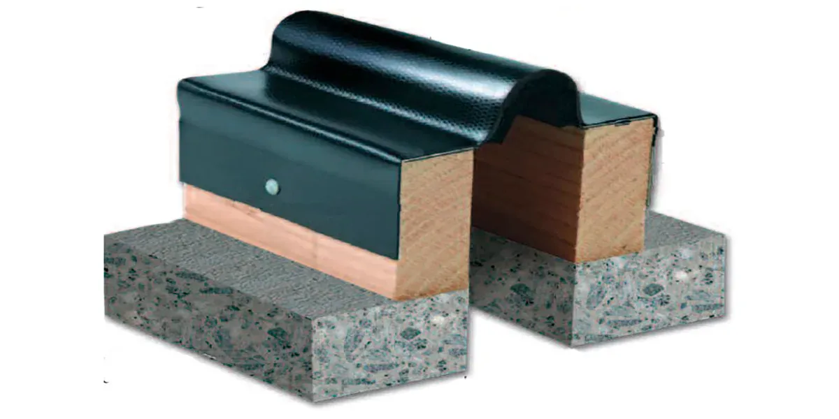 Junta de goma para azoteas y techos