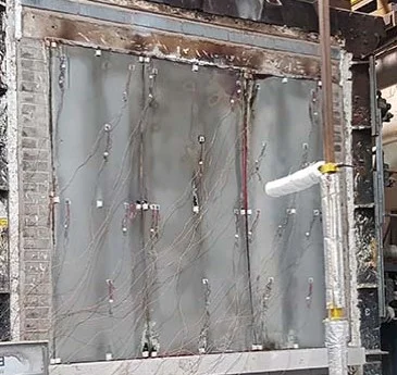 Prueba de resistencia al fuego de un muro móvil Stylewall.