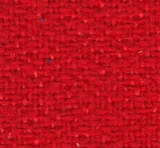 Muestra de acabado en tela Crepe 555 Rojo.